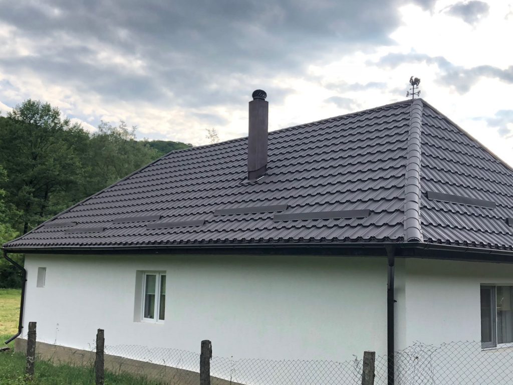 Acoperis cu tigla metalica Celesta – Localitatea Surduc, Jud Sălaj TectumSteel Cluj-Napoca