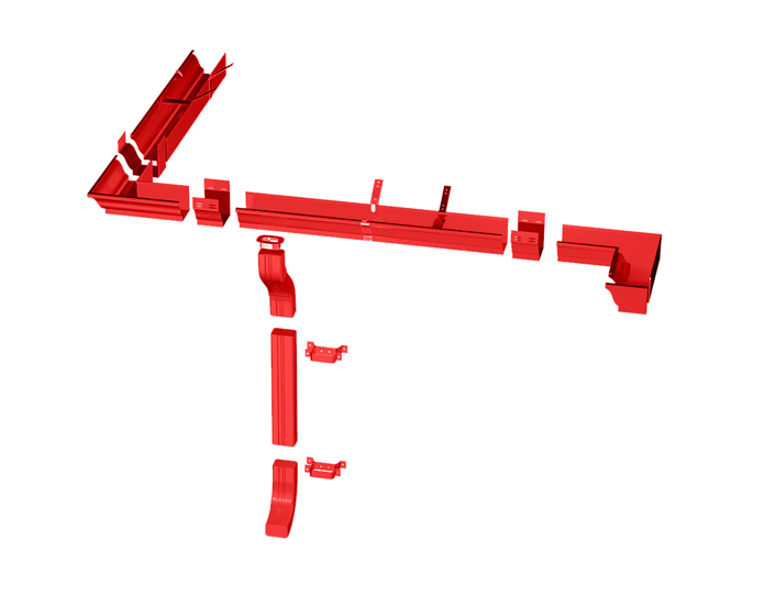Sistem Pluvial Rectangular TectumSteel Cluj-Napoca